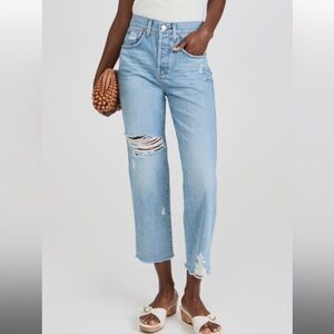 Veronica Beard NWOT | Blake Crop Classic Straight High Rise Jeans Size 31
